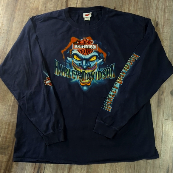 Harley-Davidson Other - HARLEY-DAVIDSON DEADWOOD JESTER Men's Long Sleeve Shirt  Size XL